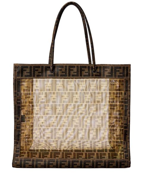 fendi mesh tote